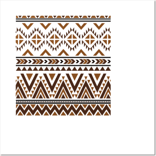 Aztec Pattern Posters and Art